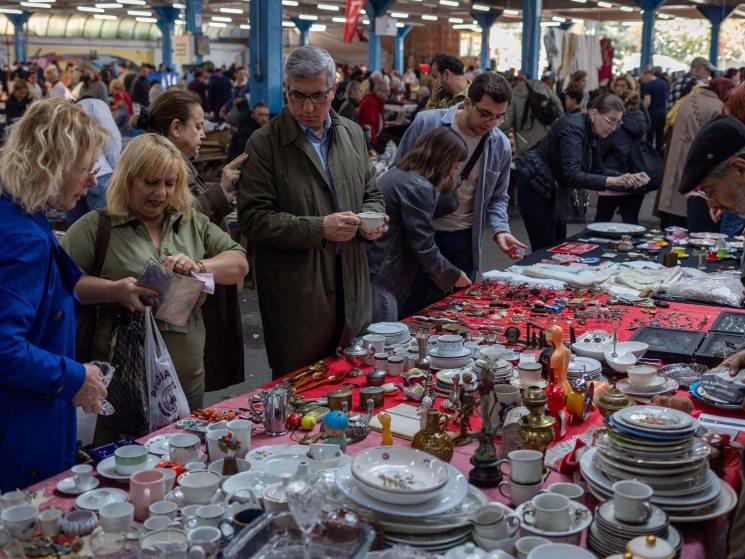 Ferikoy antiques market