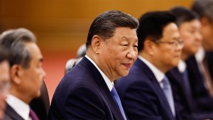 What does China’s president, Xi Jinping, hope to gain from the Shanghai Co-operation Organisation summit?