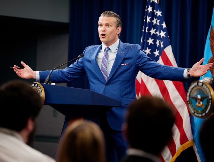 Musclehead: Pete Hegseth