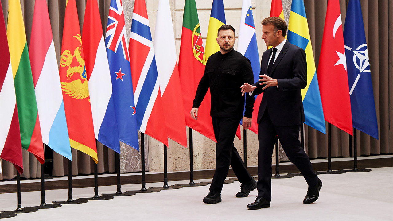 France hosts ‘Coalition of the Willing’ leaders to discuss Ukraine security guarantees