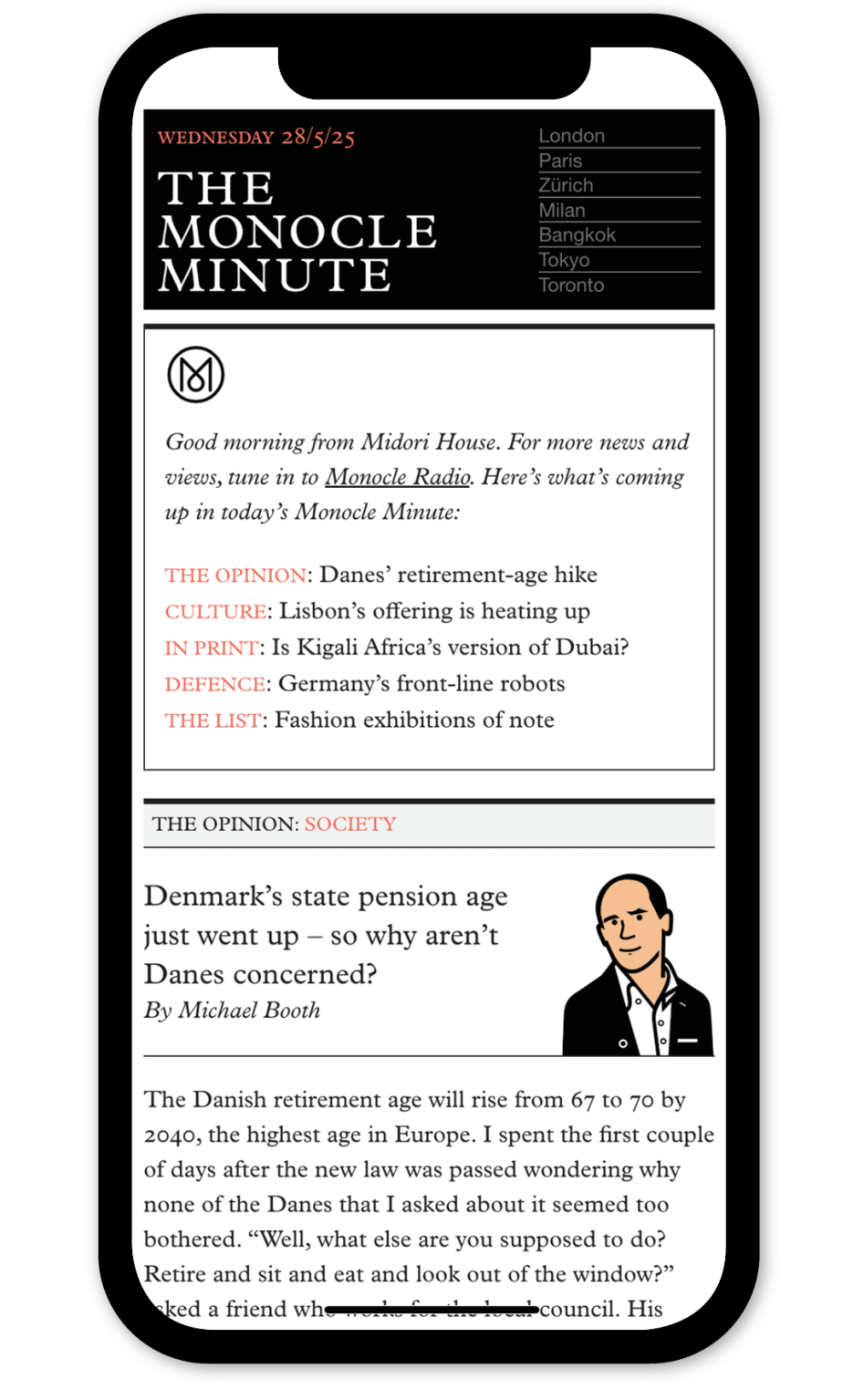 Newsletters - Monocle