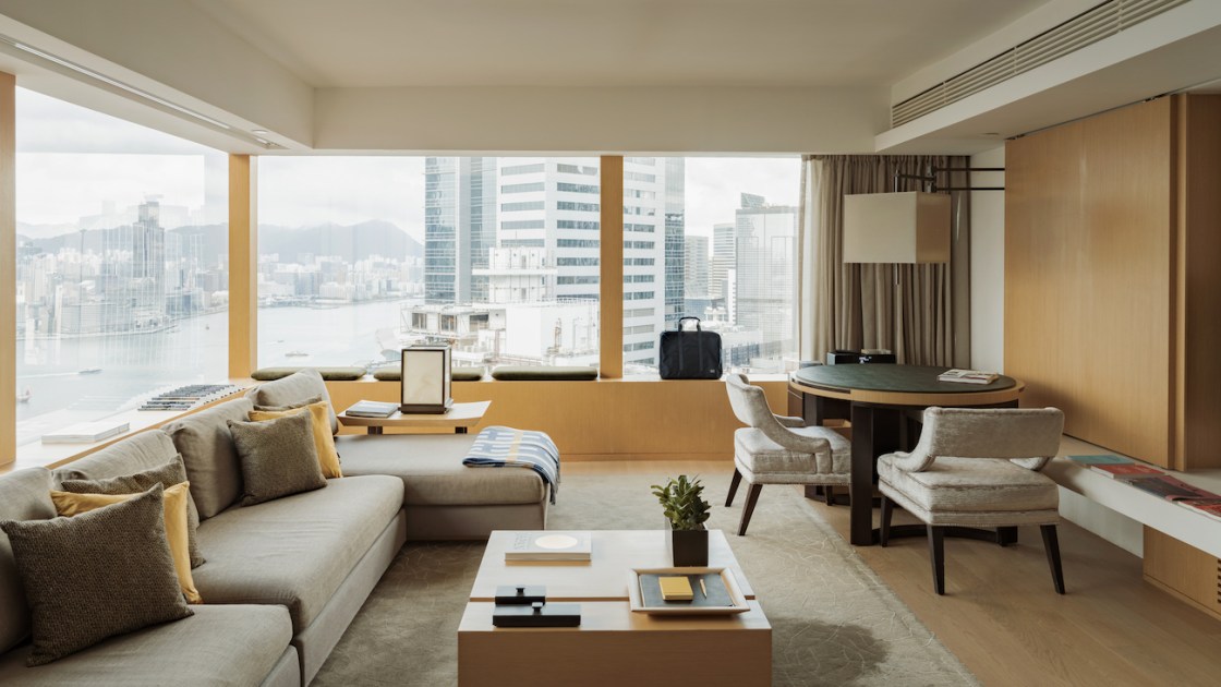 Monocle Suite at Upper House hotel