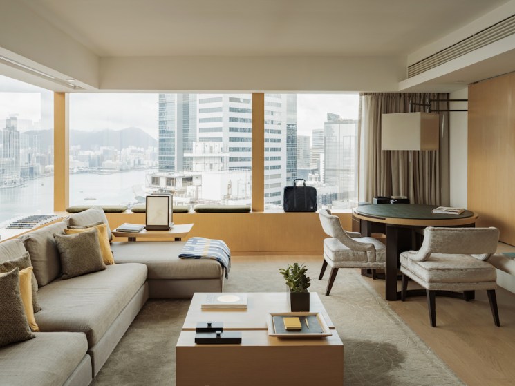 Monocle Suite at Upper House hotel