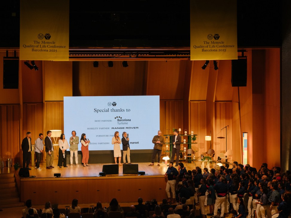 Monocle Quality of Life conference 2025 - the stage