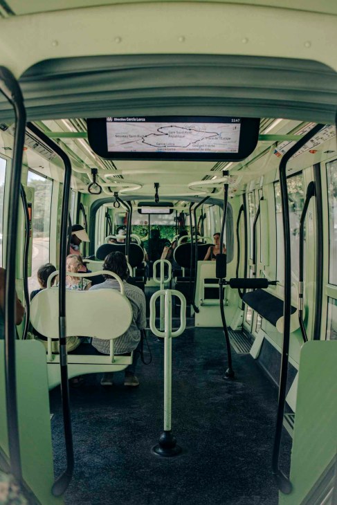 Montpellier Tramway interior, July 10th for Monocle.