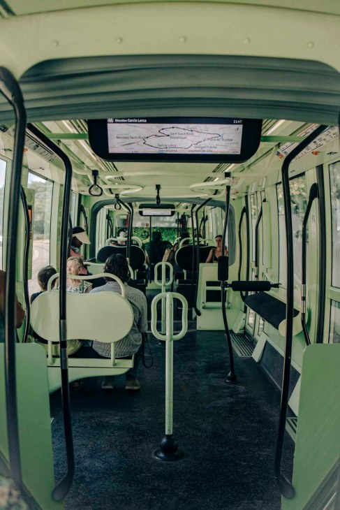 Montpellier Tramway interior, July 10th for Monocle.