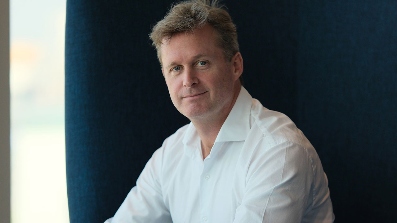 Oliver Dixon, the man looking after Emirates’ wine collection