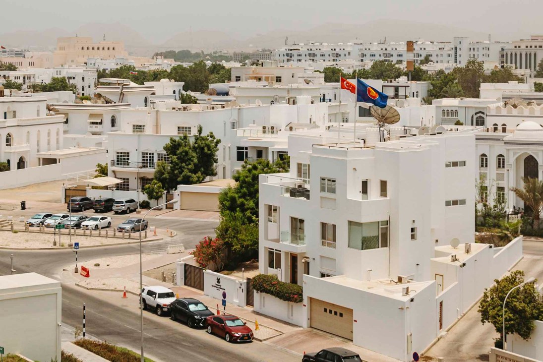 View over Oman