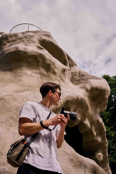 Photography in action with Sigma BF