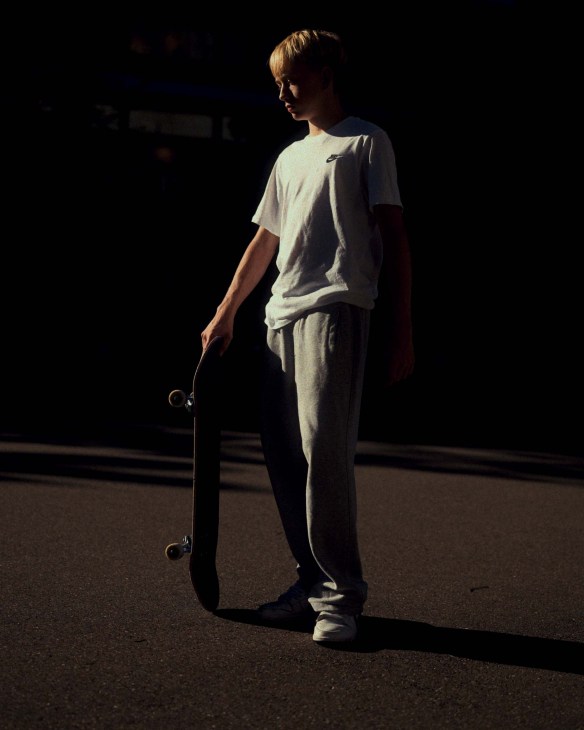 A skater shot with the Sigma BF