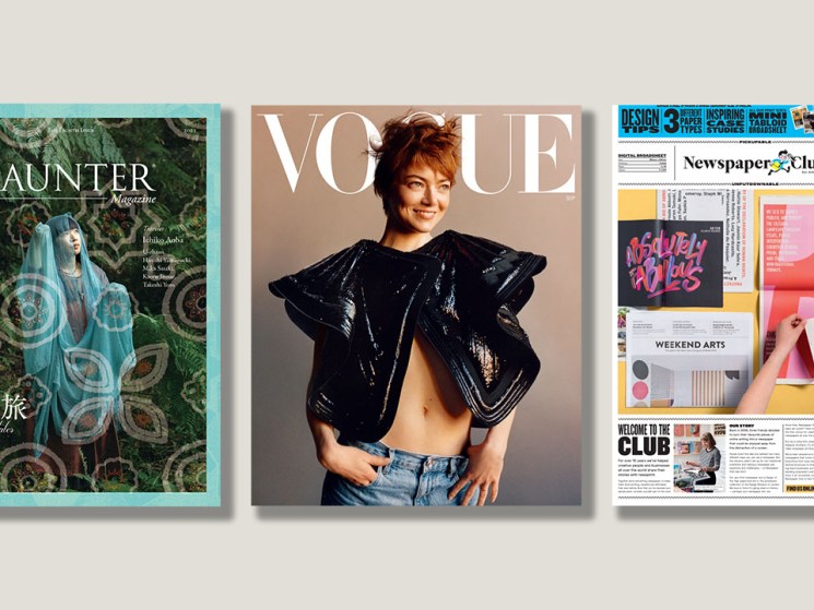 Lauren Sherman from Puck on US ‘Vogue’, ‘Saunter Magazine’ from Yakushima and Newspaper Club