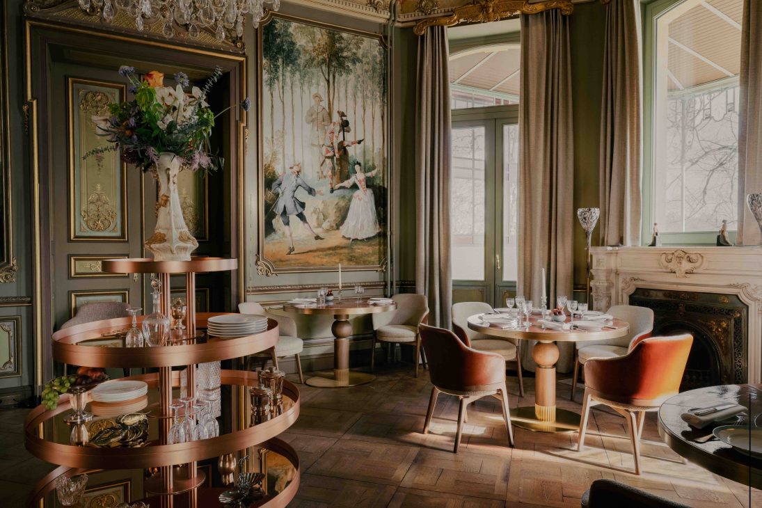 Villa Pétrusse, dining area