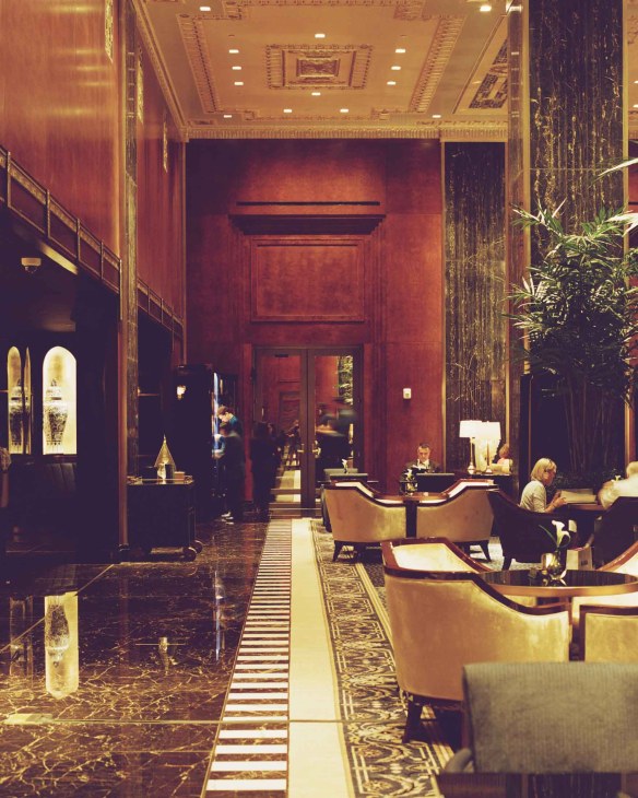 Waldorf Astoria, lobby