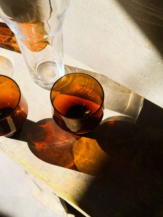 Glass from the Solare series