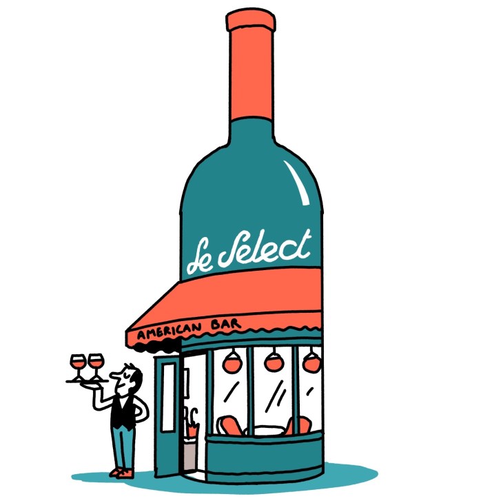 paris-illustration le select