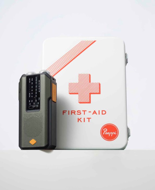 Preppi's first aid kit radio