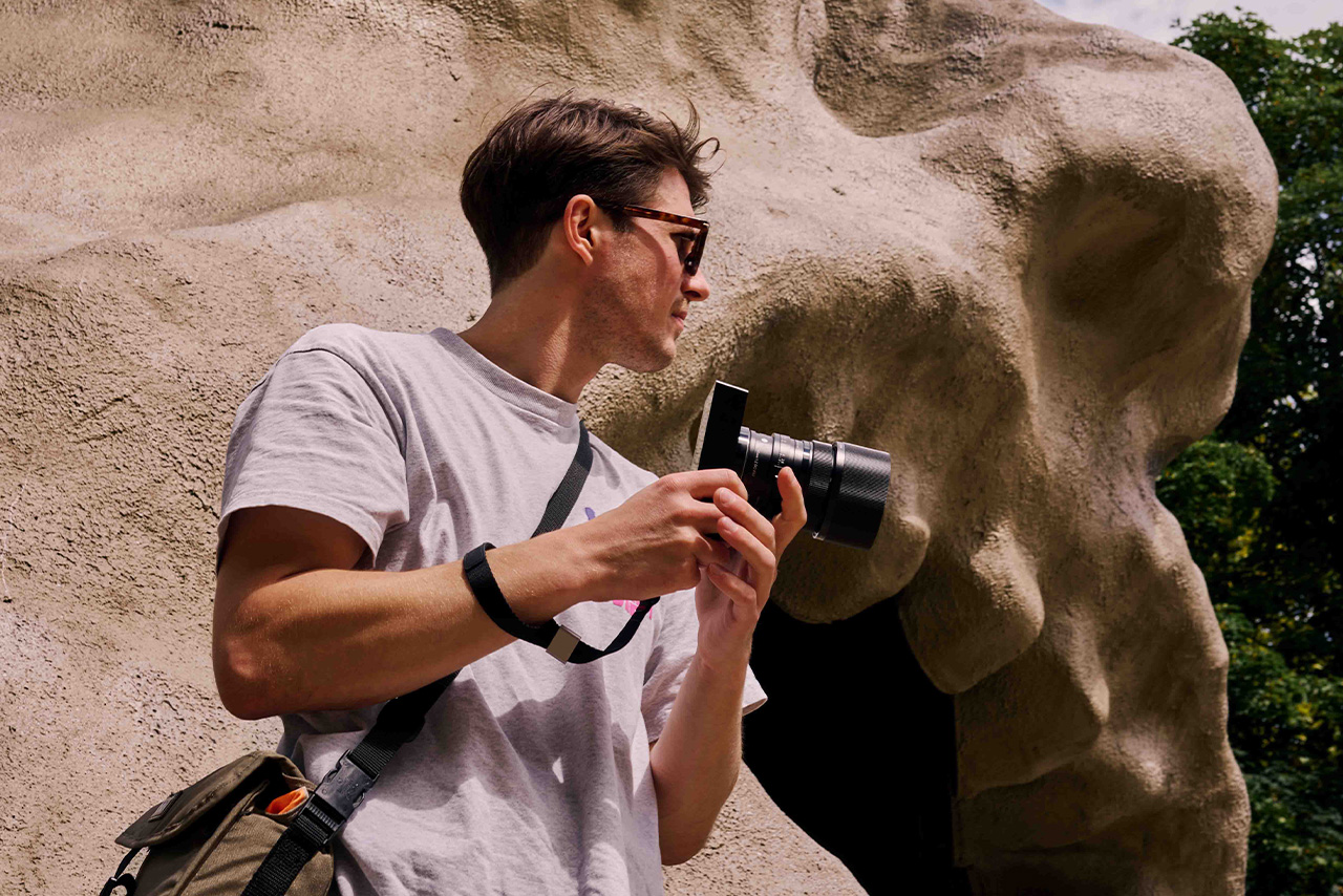 Photography in action with Sigma BF