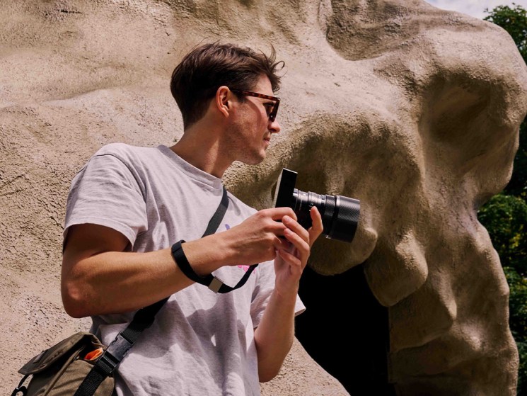 Photography in action with Sigma BF
