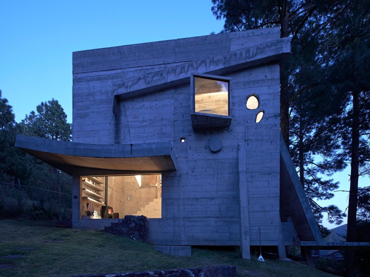 Architect designed house