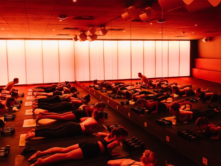 A functional fitness class at Animo Studios in Brussels