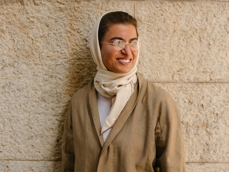 Portrait of Noura bint Mohammed Al Kaabi, Minister of state, UAE
