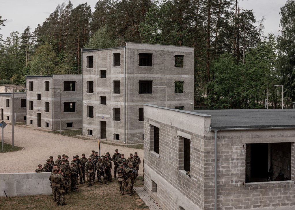 Urban warfare training in Poland