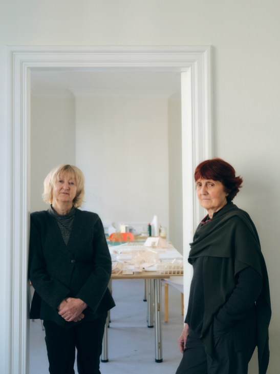 Portrait of Yvonne Farrell and Shelley McNamara, Co-founders, Grafton Architects