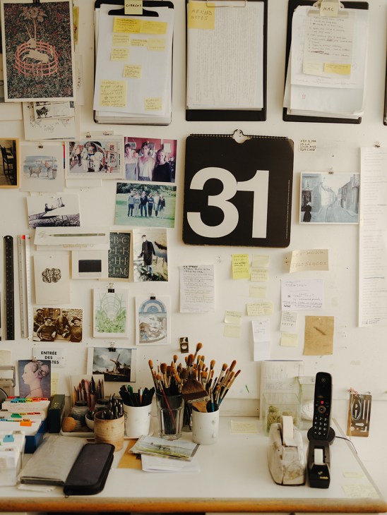 David Gentleman studio