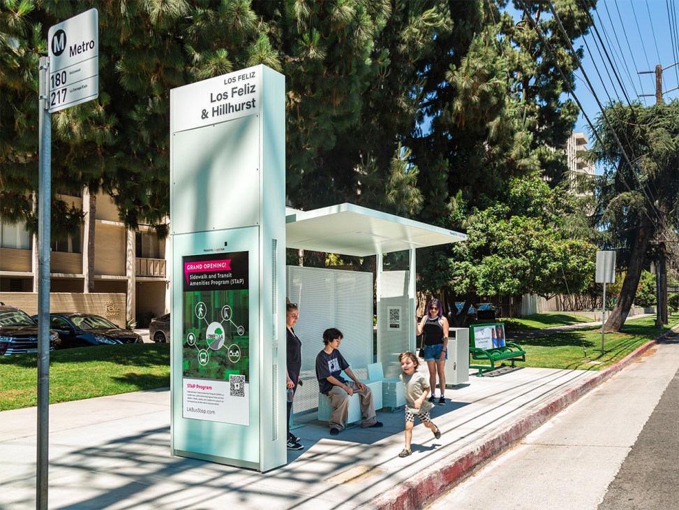 Los Angeles Bus Shelter