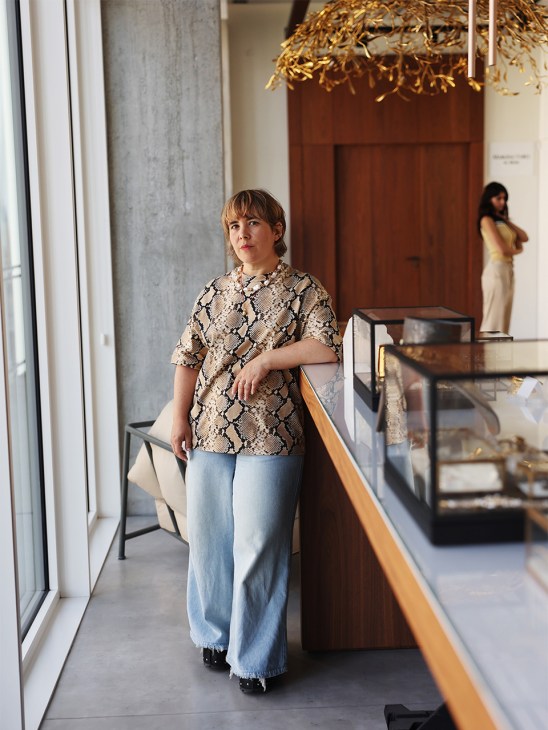 Caroline Gauthier, creative director of Goossens