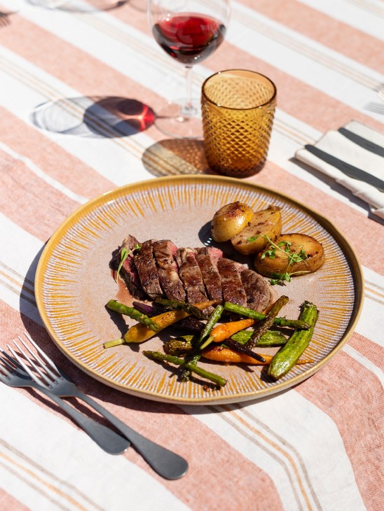 Food from restaurant at Vale Palheiro Earth Resort