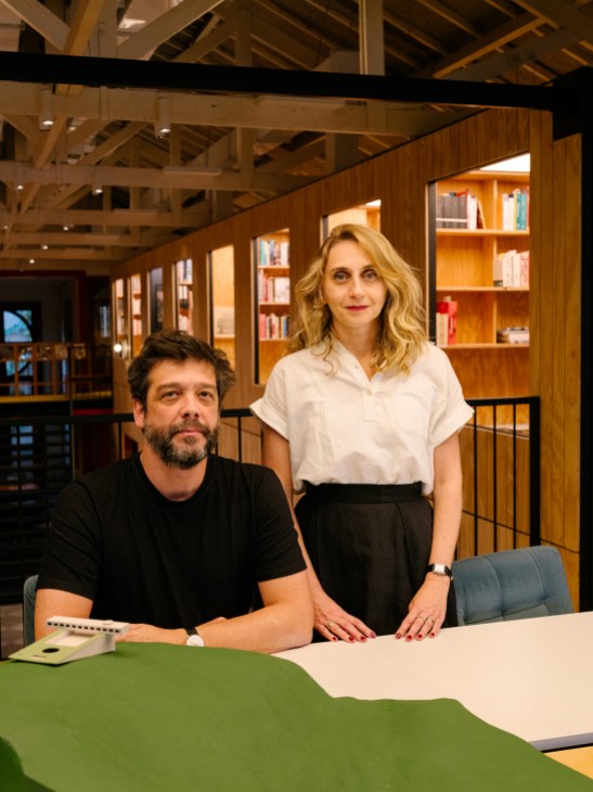 Aldo Urbinati and Andrea Vosgueritchian of Estudio Tupi