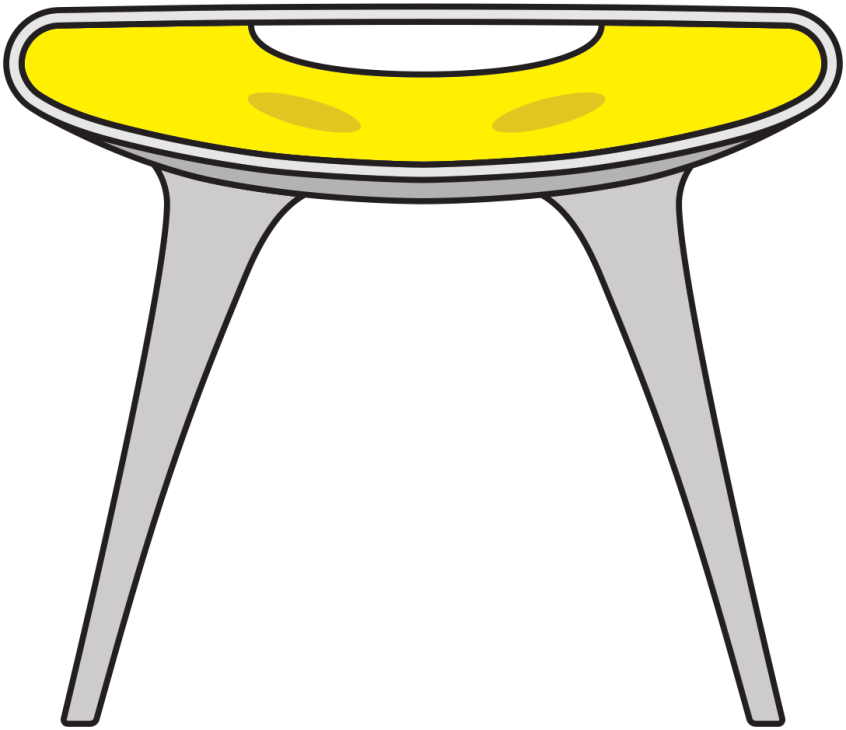 Event Horizon table by Marc Newson Editions, 1992