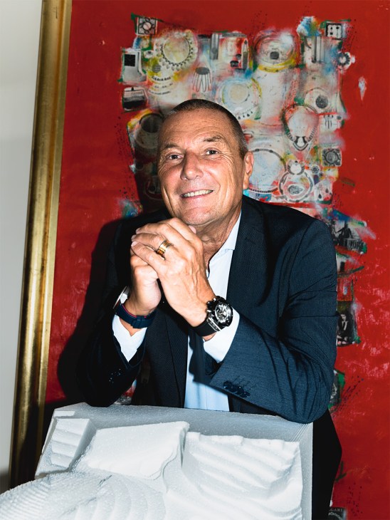 Portrait of Jean-Christophe Babin, Bulgari’s CEO