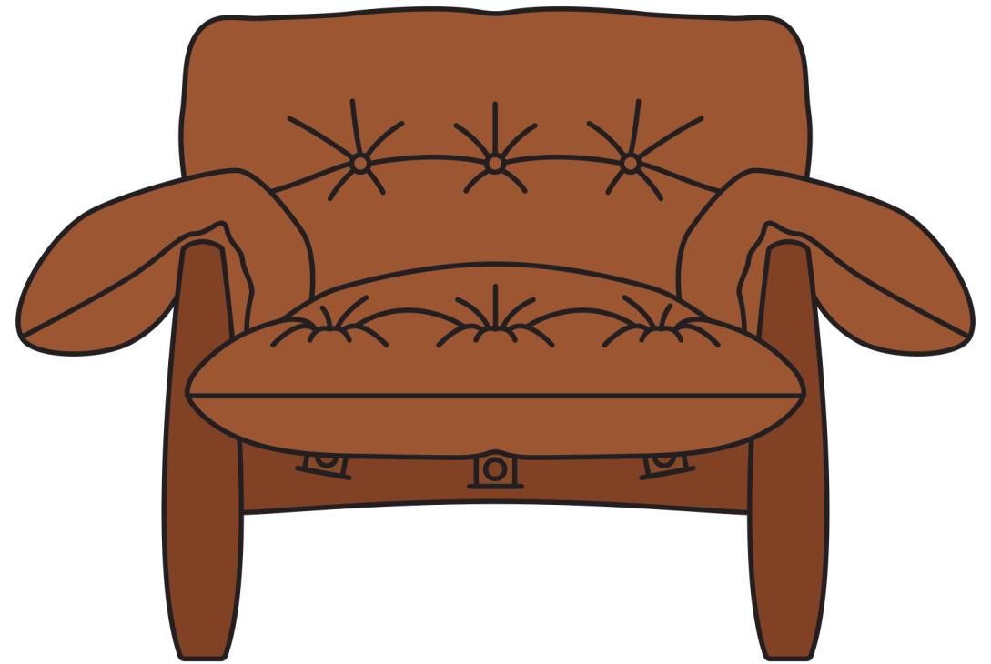 Mole lounge armchair by Sergio Rodrigues, 1958