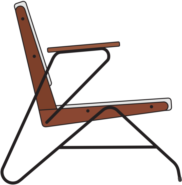 Pé de Ferro armchair by Lina Bo Bardi, c. 1950