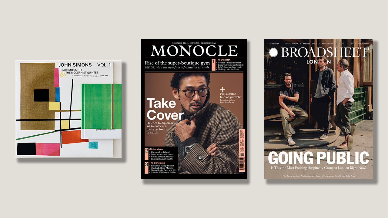 London’s media moment, Nick Shelton from ‘Broadsheet’ and ‘John Simons: Since 1955’