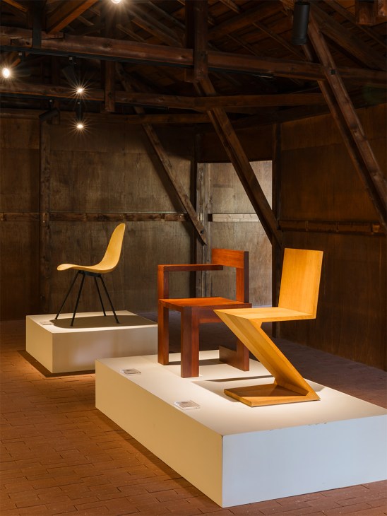 Classic chairs displayed at Stoop