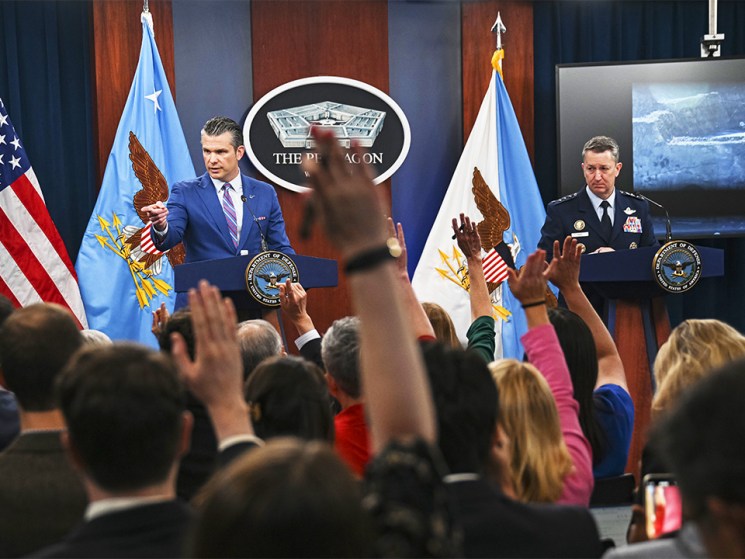 Pete Hegseth Pentagon press conference