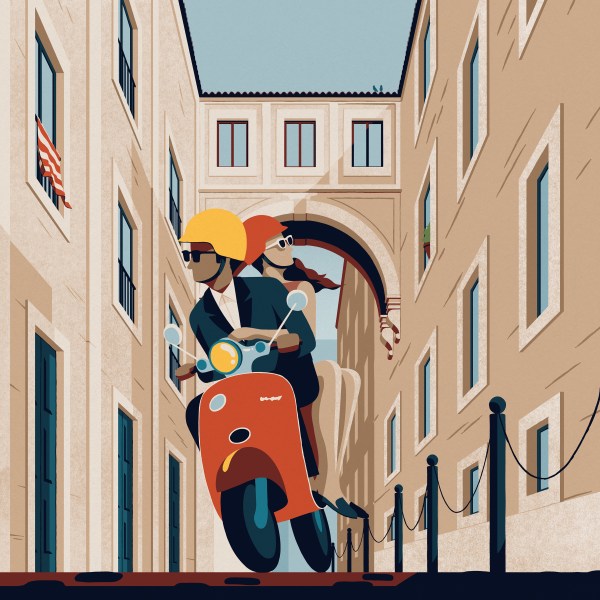 Monocle’s Rome travel guide – cover illustration