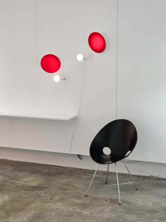 Out-of-production models in Ingo
Maurer’s factory turned showroom