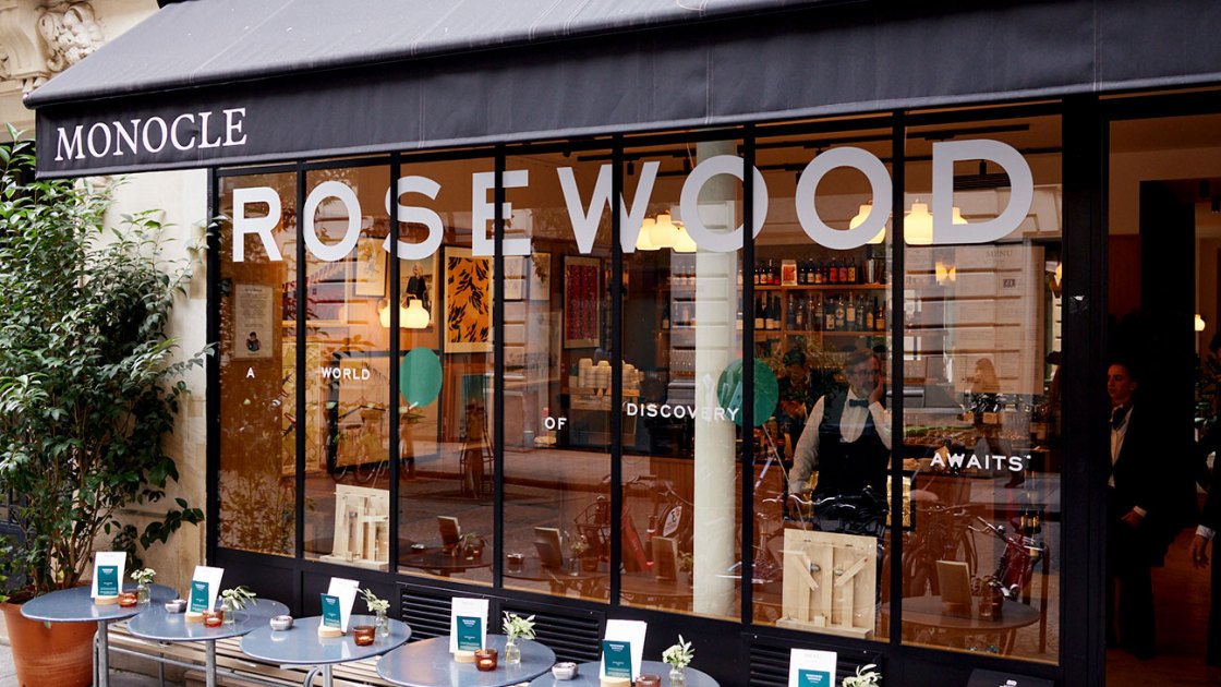 Rosewood’s branded takeover of the Monocle café in Paris