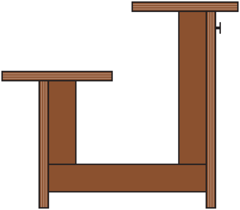 Suricata desk and stool