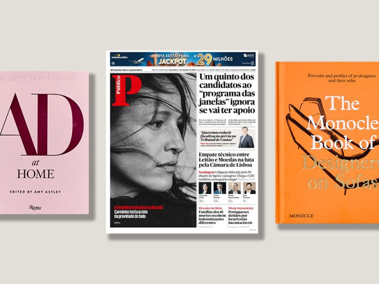 A visit to ‘Público’ newsroom, ‘The Monocle Book of Designers on Sofas’ and ‘AD at Home’