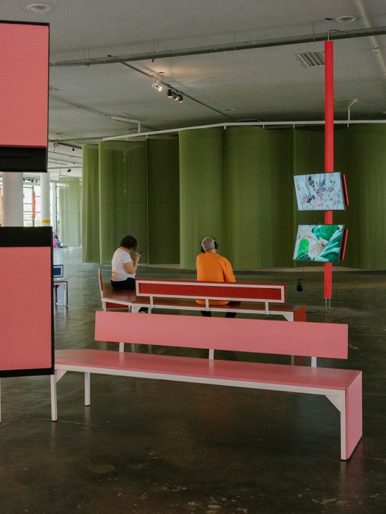 Work at the Bienal de Sao Paulo