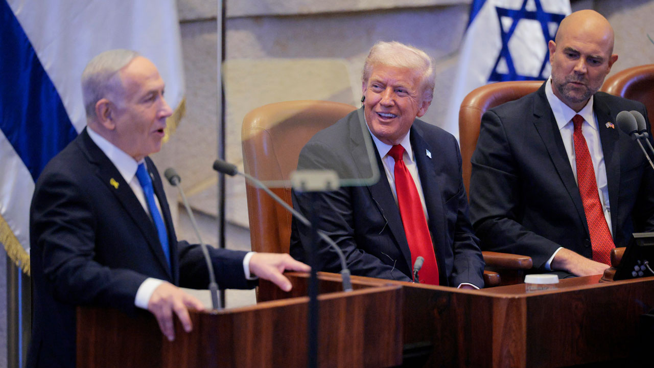 Trump addresses the Knesset as Hamas returns all living hostages. Plus: Portugal’s local elections solidify centre-right