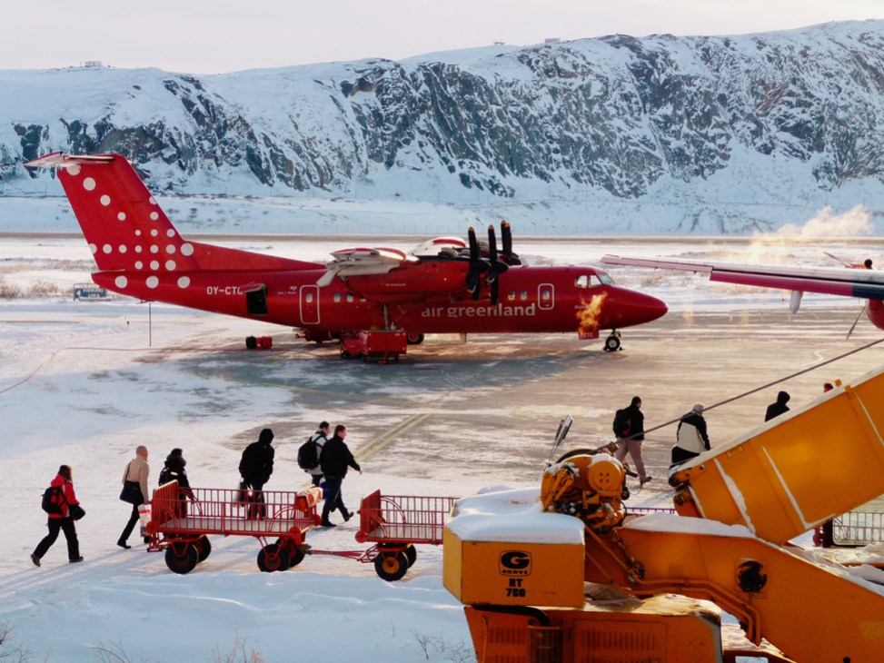 Snowed under: Greenland’s airports struggle to get off the ground