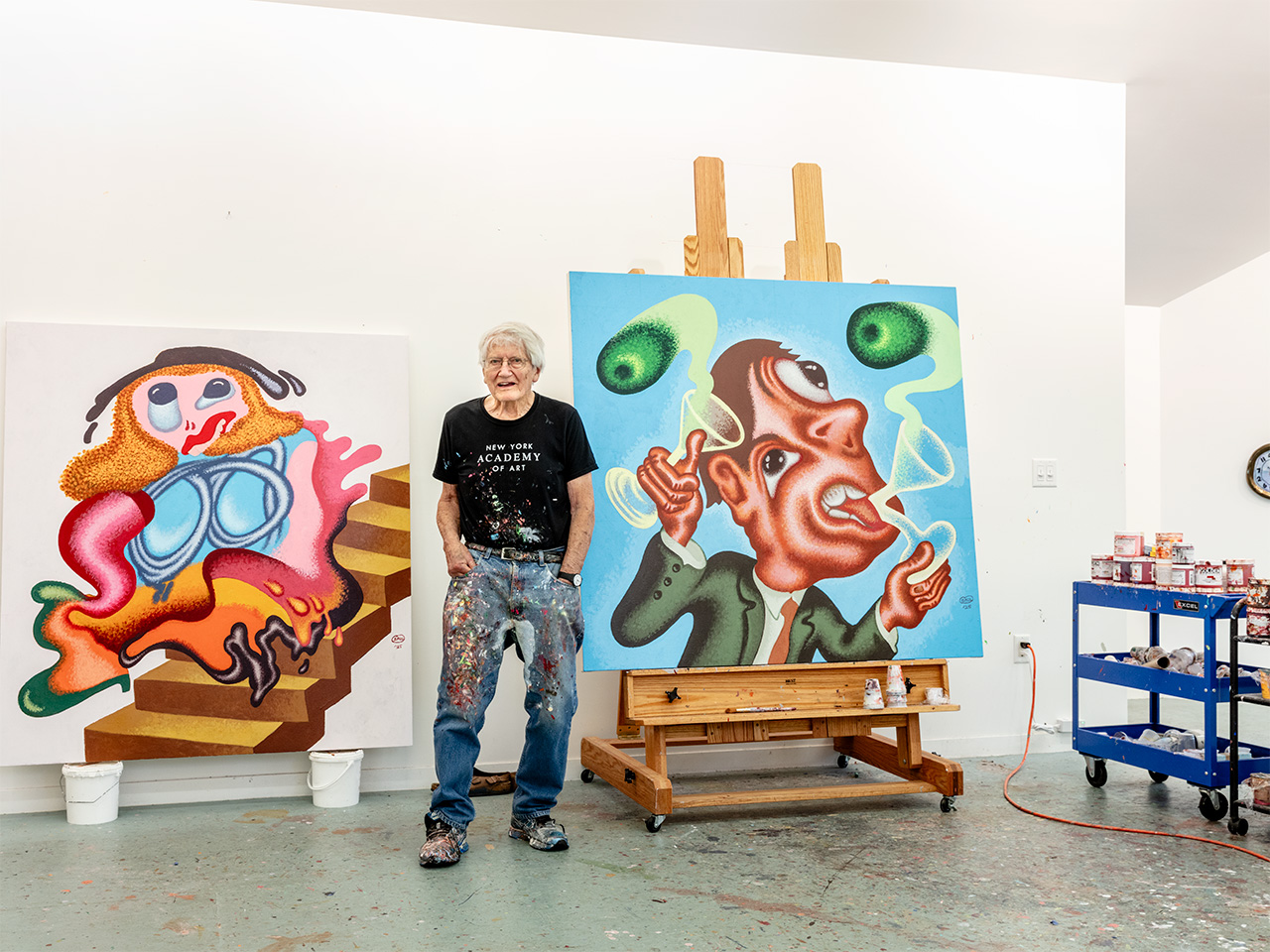 Paris belongs to the masters: Older artists steal the show at the city’s headline art fairs