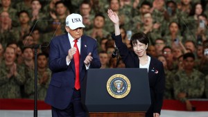 Japan’s new prime minister rolls out the red carpet for Donald Trump