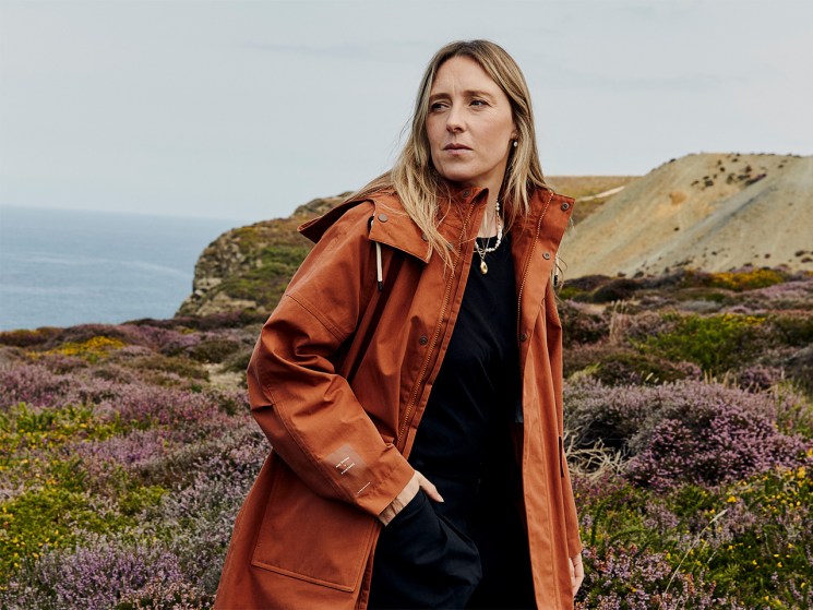 Amy Powney x Finisterre fashion brand shoot
